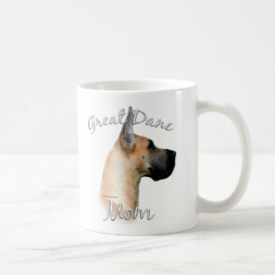 Taza De Café Great Dane (fawn) Mom 2