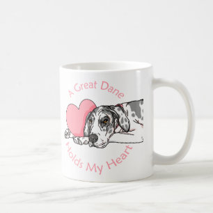 Taza De Café Great Dane Holt Heart Harlequin UC