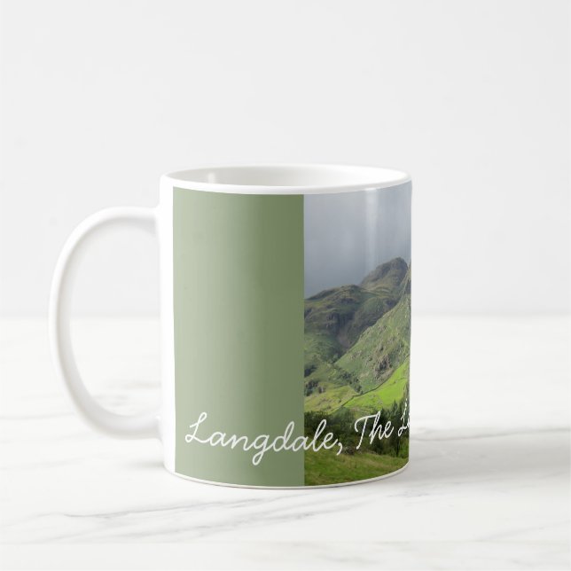 Taza De Café Great Langdale Valley, Lake District, Inglaterra (Izquierda)