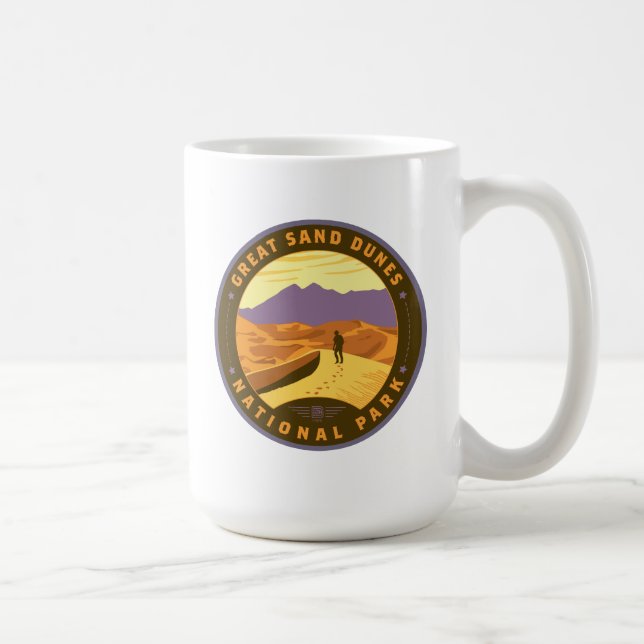 Taza De Café Great Sand Dunes National Park (Derecha)