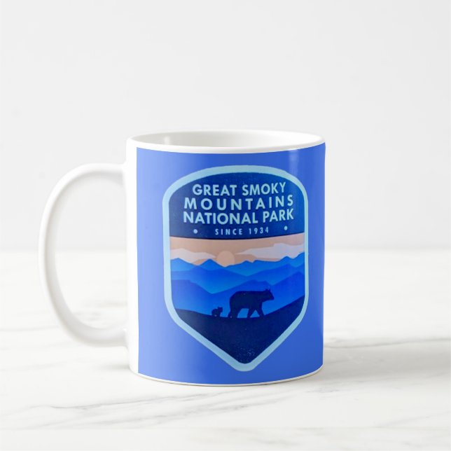 Taza De Café Great Smoky Mountains Mug (Izquierda)