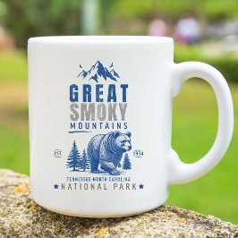 Taza De Café Great Smoky Mountains Vintage Bear – National Park