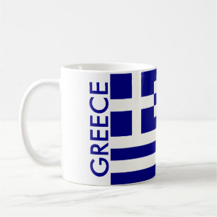 TAZA DE CAFÉ GRECIA FLAG
