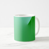 Green Abstract Geométrica Angle Mug