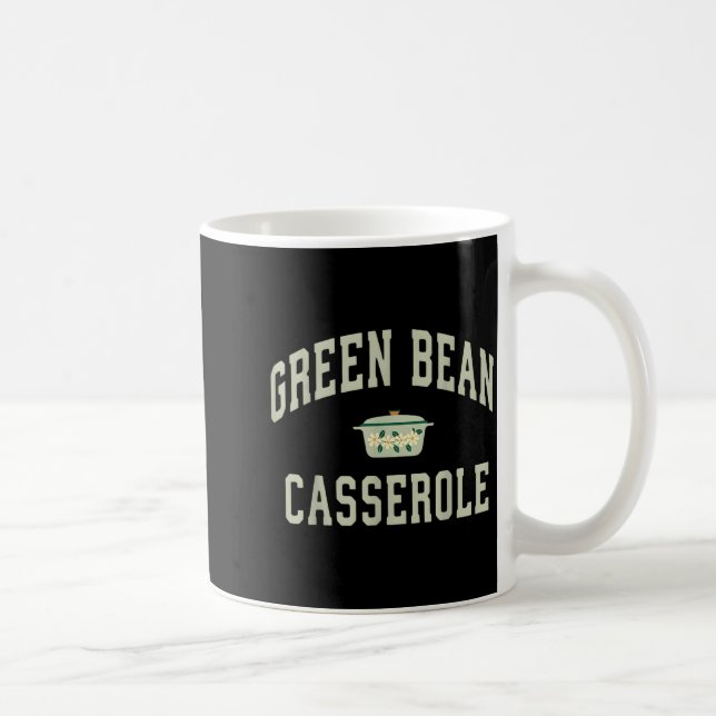 Taza De Café Green Bean Cerole Funny Thanksgiving  (Derecha)