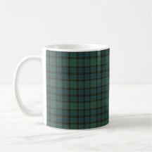 Green Blue Plaid Tartan Style Traditional