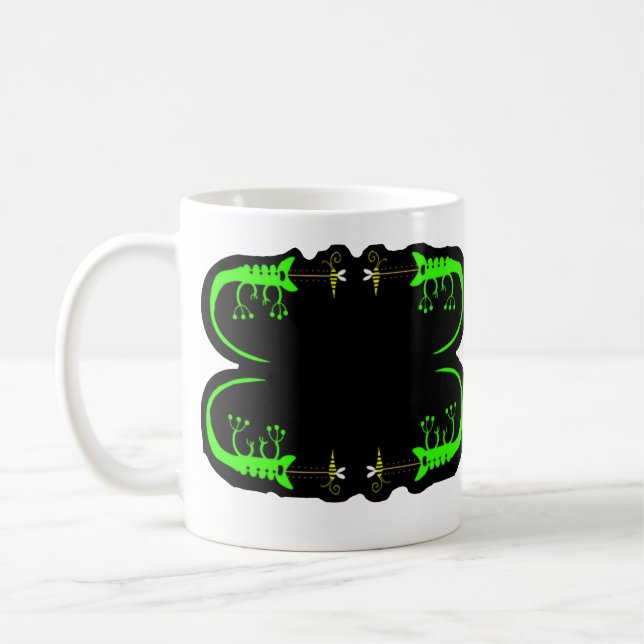 Taza De Café Green Chameleon Coffee Mug (Izquierda)