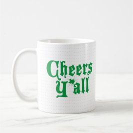 Taza De Café Green Cheers Y'all Coffee Mug