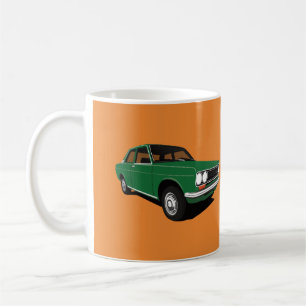 Taza De Café Green Datsun Bluebird 1600 (510), dos imágenes