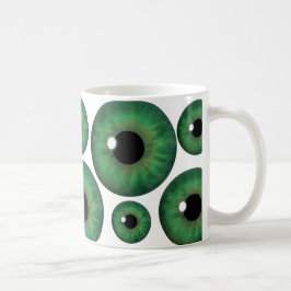 Taza De Café Green Eye Iris Guay Personalizado Mug