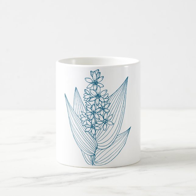Taza De Café Green False Hellebore Mug (Centro)