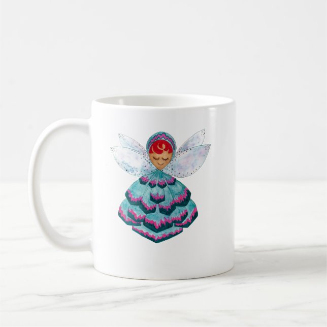 Taza De Café Green Floret Pixie Mug (Izquierda)