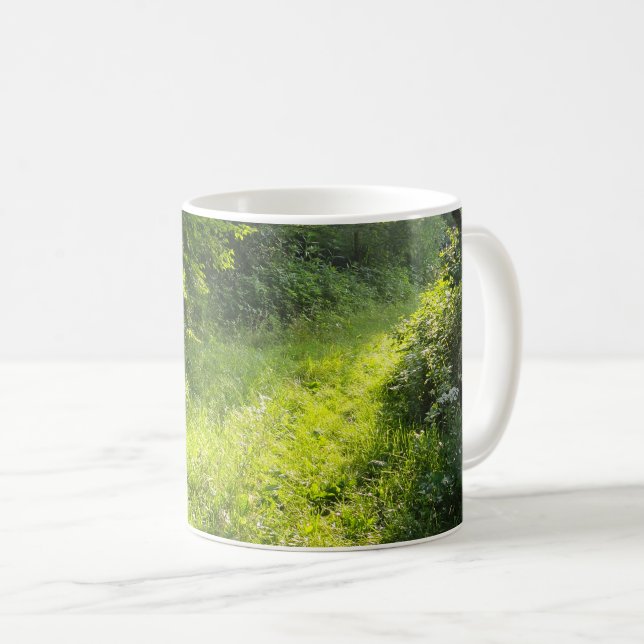 Taza De Café Green Forest Meadow (Anverso derecho)