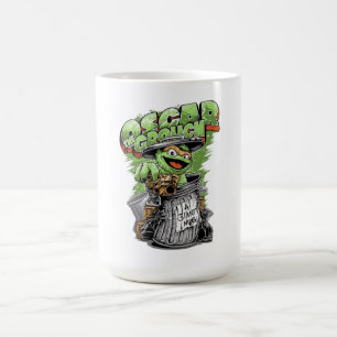 Taza De Café Green Garbage Monster