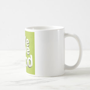 Taza De Café Green Grub Club: El diseño de la comida
