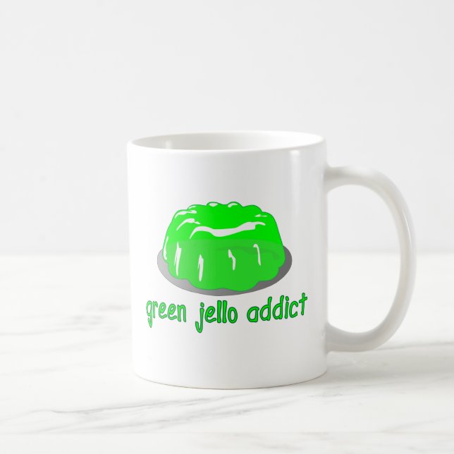 Taza De Café Green Jello Addict (Derecha)