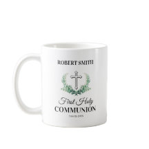 Green leaf first communion 