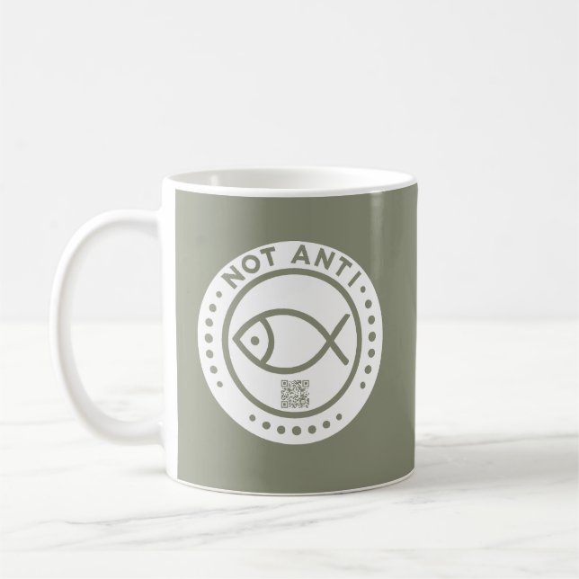 Taza De Café Green Olive NotAntiFish mug (Izquierda)