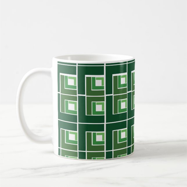 Taza De Café Green Topsy Turvy Coffee Mug (Izquierda)