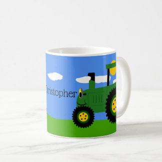 Taza De Café Green Tractor Coffee Mug