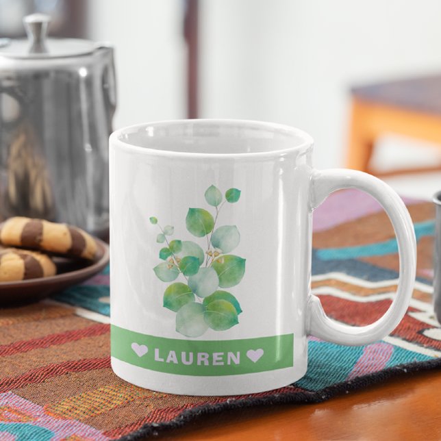 Taza de café Greenery (Subido por el creador)