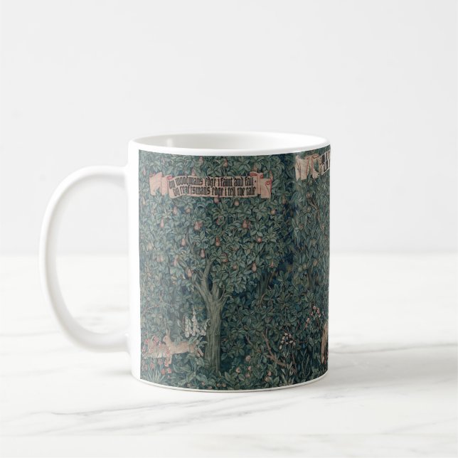 Taza De Café Greenery, Victorian Era Tapestry by Henry Dearle (Izquierda)
