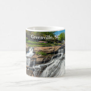Taza De Café Greenville, Parque de Cataratas Reedy River, Carol