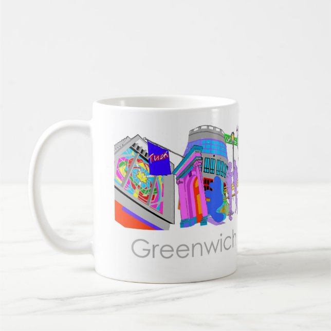 Taza De Café Greenwich Village NYC (Izquierda)
