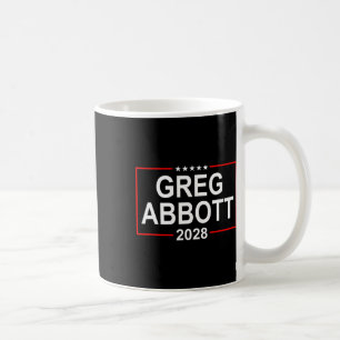 Taza De Café Greg Abbott 2028 Elección Presidencial 4 de Julio