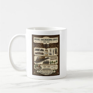 Taza De Café Gremio de Ferrocarriles en Miniatura - Maestro de 