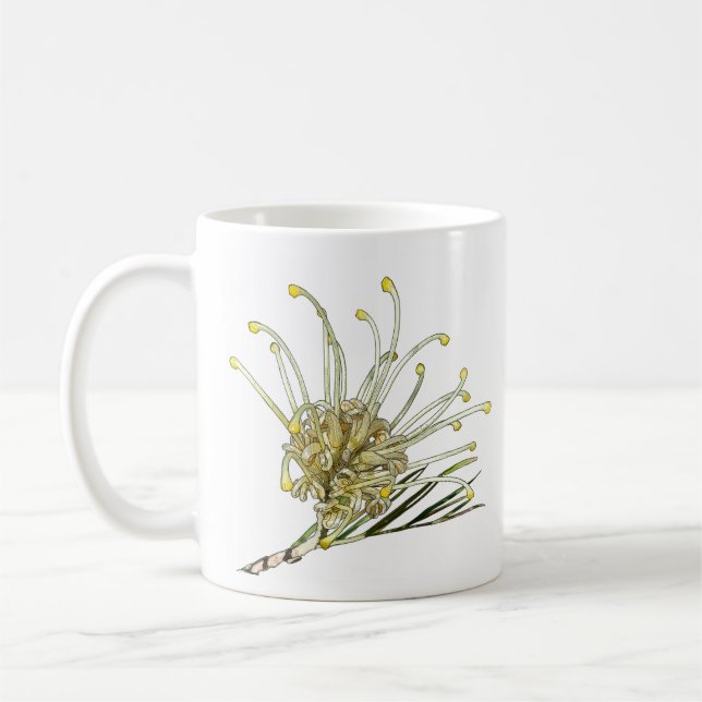 Taza De Café Grevillea Mug Amarillo (Izquierda)