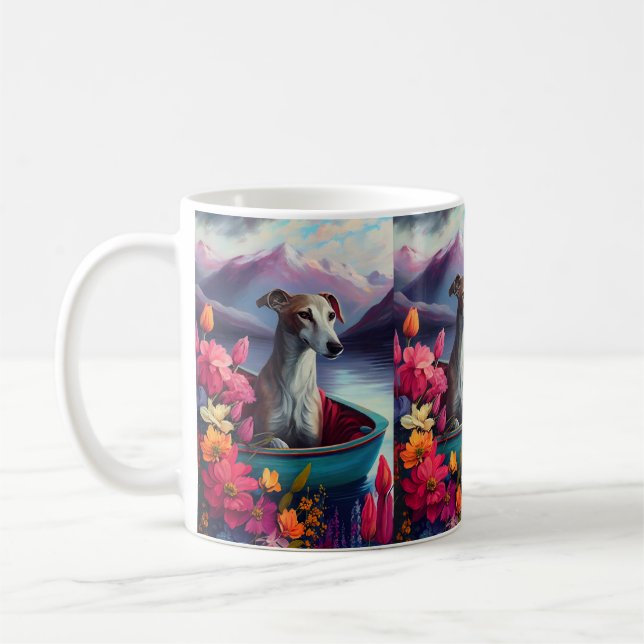 Taza De Café Greyhound on a Paddle: Una aventura panorámica (Izquierda)