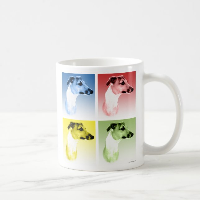 Taza De Café Greyhound Popart (Derecha)