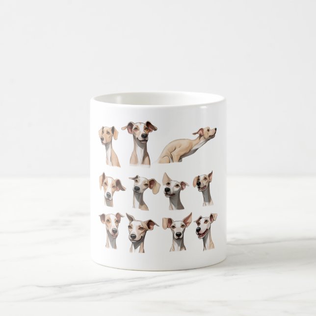 Taza De Café Greyhounds de Italia (Centro)