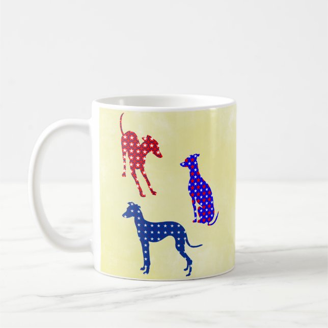 Taza De Café Greyhounds de Italia (Izquierda)