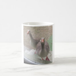 Taza De Café Greylag Geese White Coffee Mug
