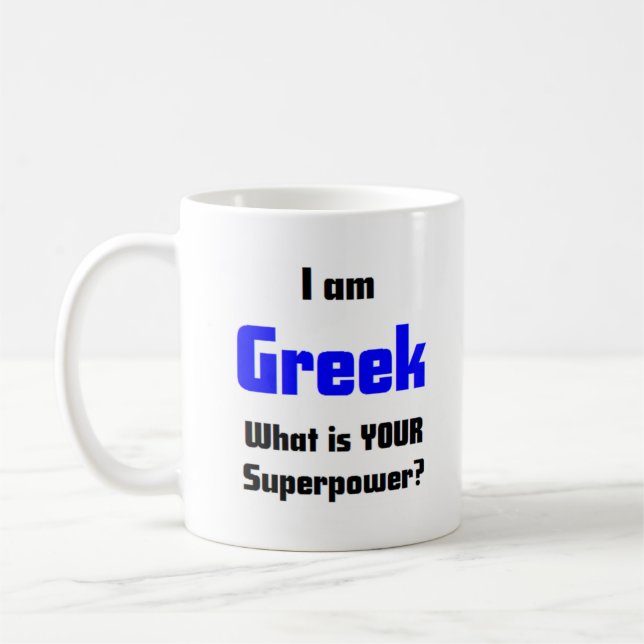 Taza De Café griego (Izquierda)