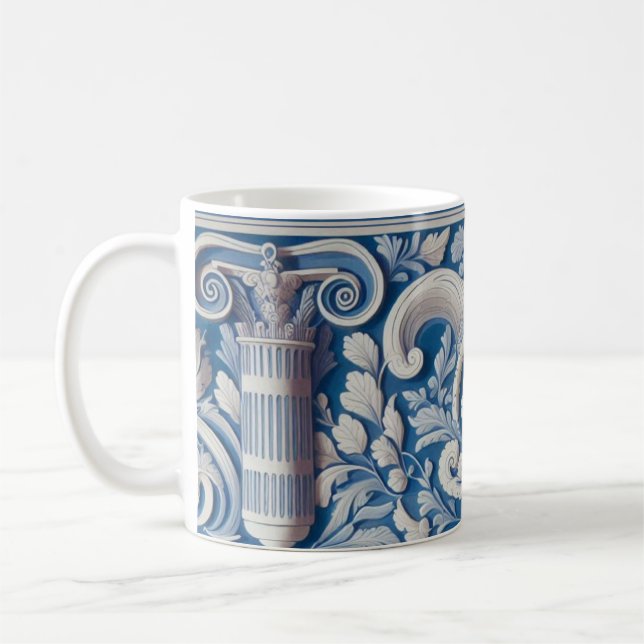 Taza De Café Griego antiguo (Izquierda)