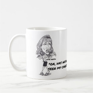 TAZA DE CAFÉ ¿GRIFO DE KATHY "ACEPTABLE, CUALQUIERA HA VISTO M