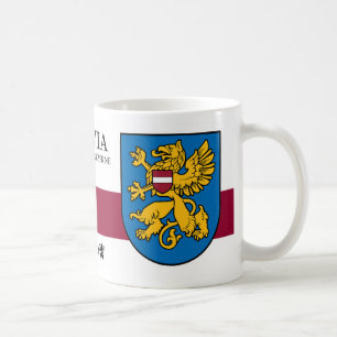 Taza De Café Grifo de oro de Rezekne Letonia