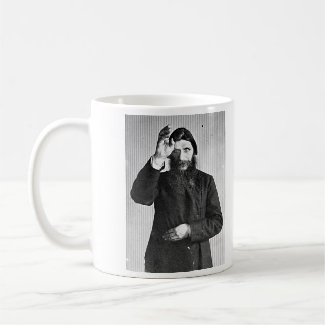 Taza De Café Grigori místico ruso Yefimovich Rasputin (Izquierda)