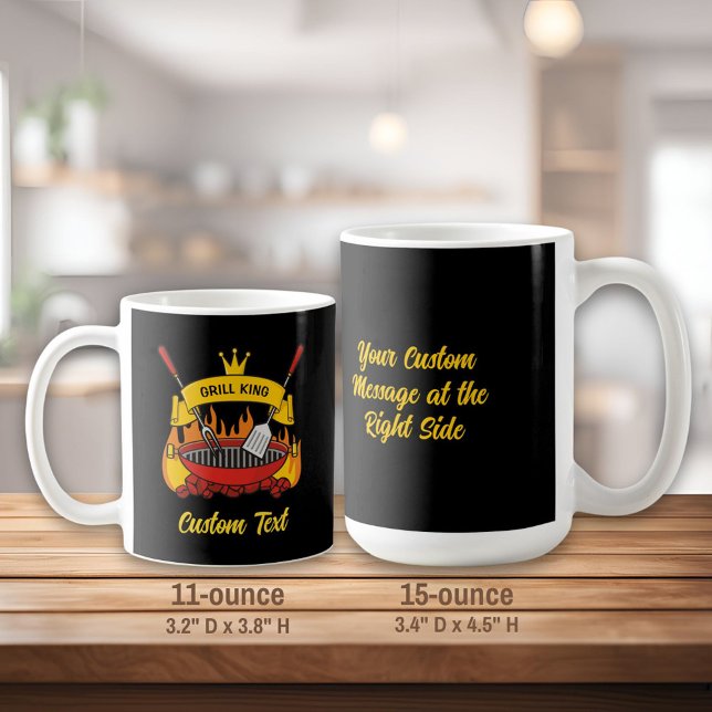Taza De Café Grill King (Subido por el creador)