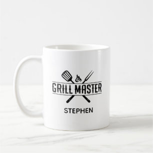 Taza De Café Grill Master Faux Leather