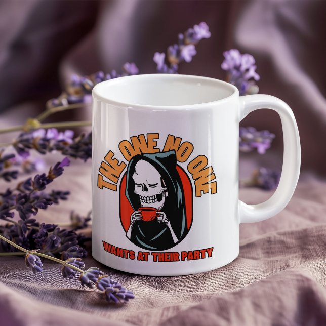 Taza De Café Grim Reaper Coffee Love (Subido por el creador)
