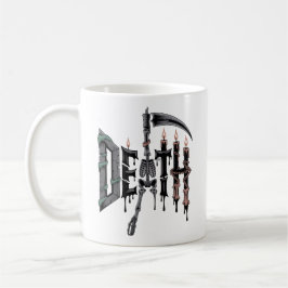 Taza De Café Grim Reaper Skeleton Death