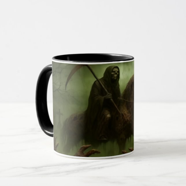 Taza de café Grim Rider (Anverso izquierdo)