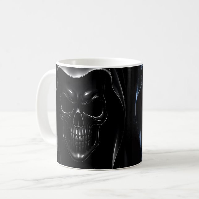 Taza De Café Grim Skull (Anverso izquierdo)
