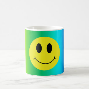 Taza De Café Grin Face Classic TieDye
