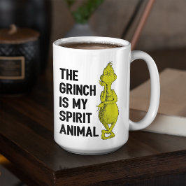 Taza De Café Grinch es mi Animal Espiritual