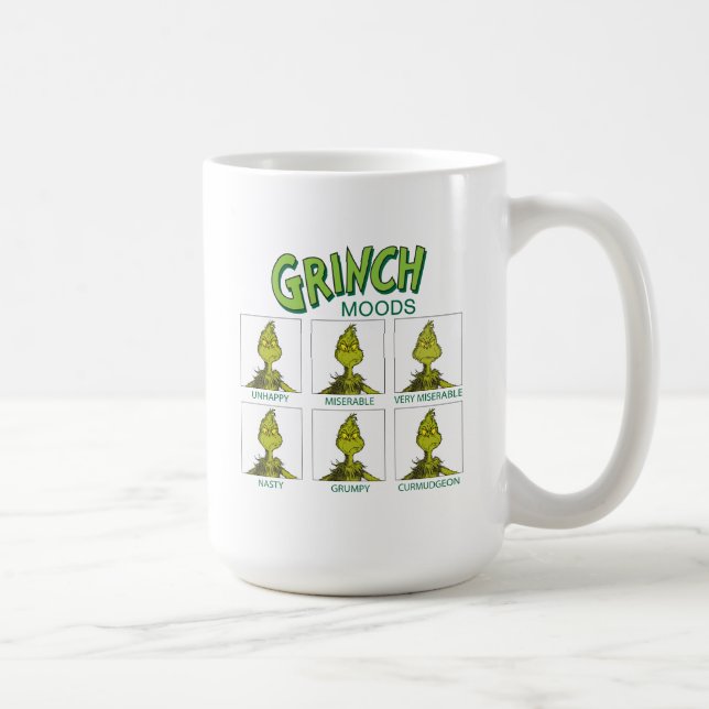 Taza De Café Grinch | Gráfico de estados de ánimo (Derecha)